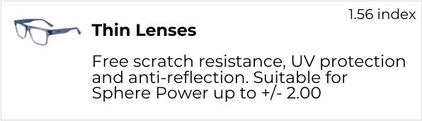 Thin Lens (+$60)